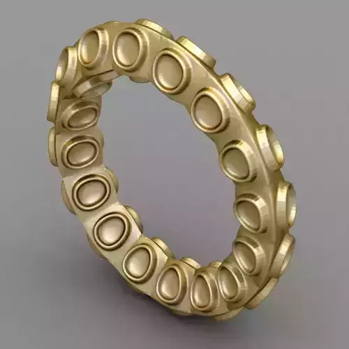 Octopus ring  3D print model