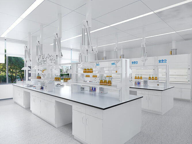 laboratory 3D model