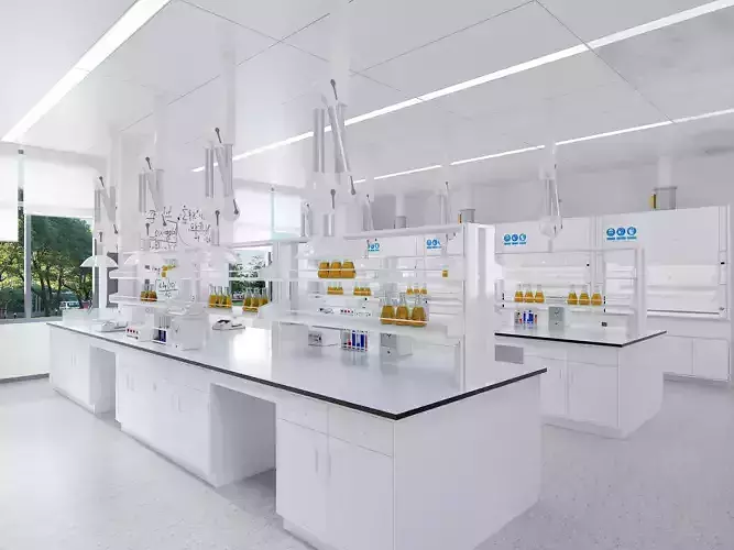 laboratory 3D model