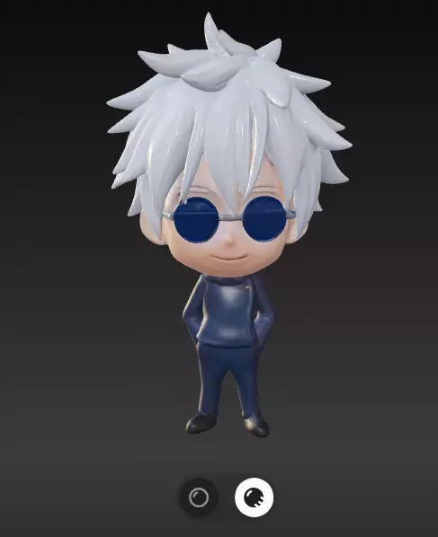 Satoru Gojo 3D print model_0