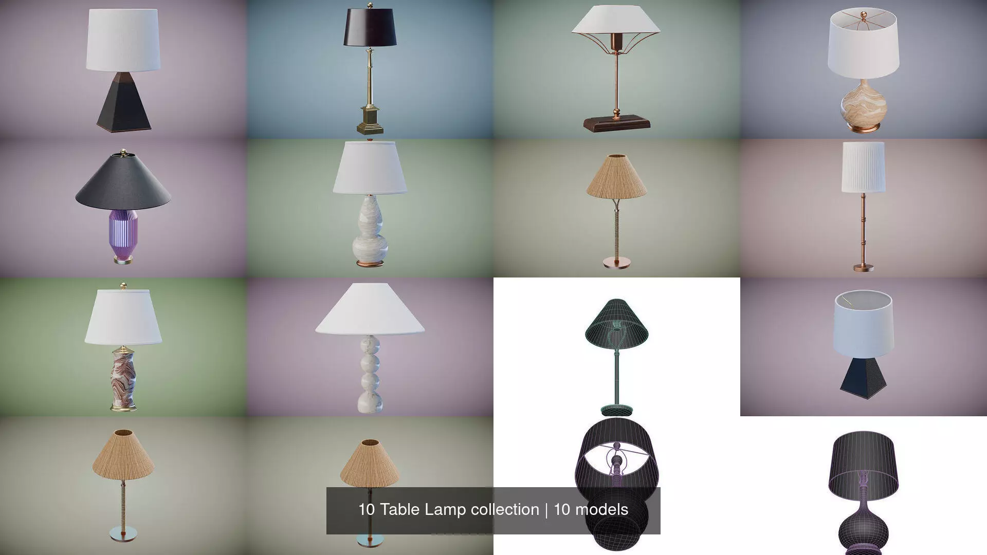 10 Table Lamp collection _0