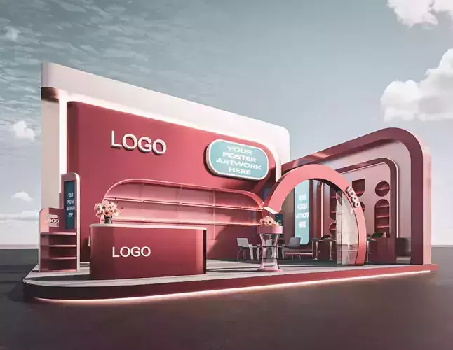 Exhibition Stand  3D model