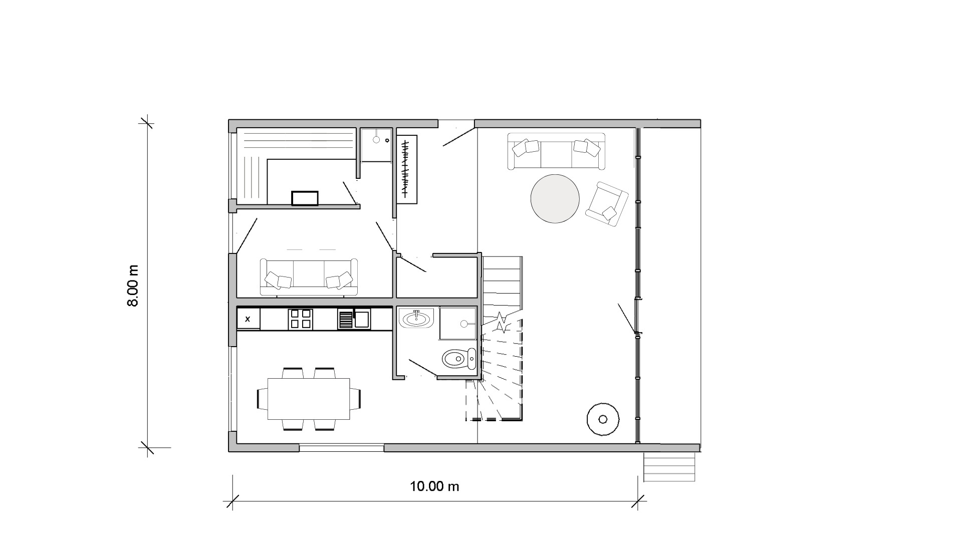  Barn House visualization twinmotion model 3D model_4