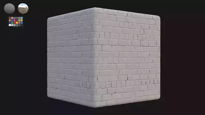Brick Wall - scanned 4k seamless textures