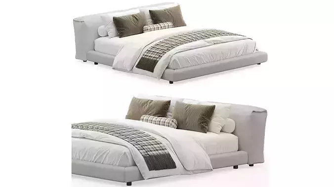 Living Divani Softwall 3D model