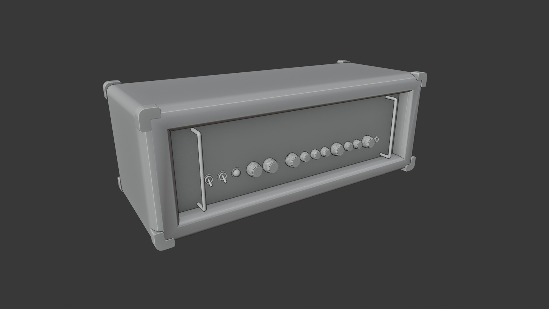 Guitar Amplifier - Orange Crush 100 3D model_5