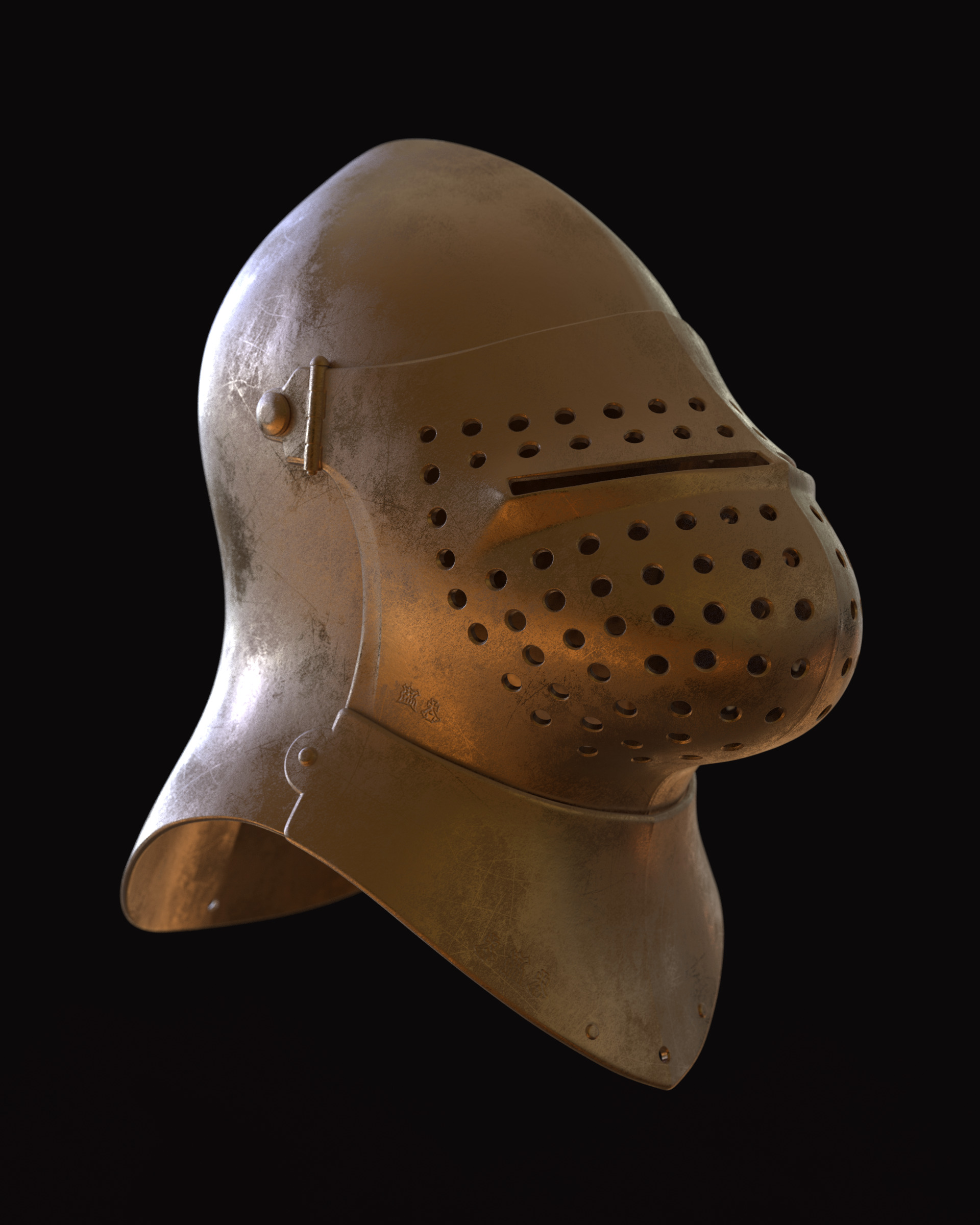 Great Bascinet 3D model_5