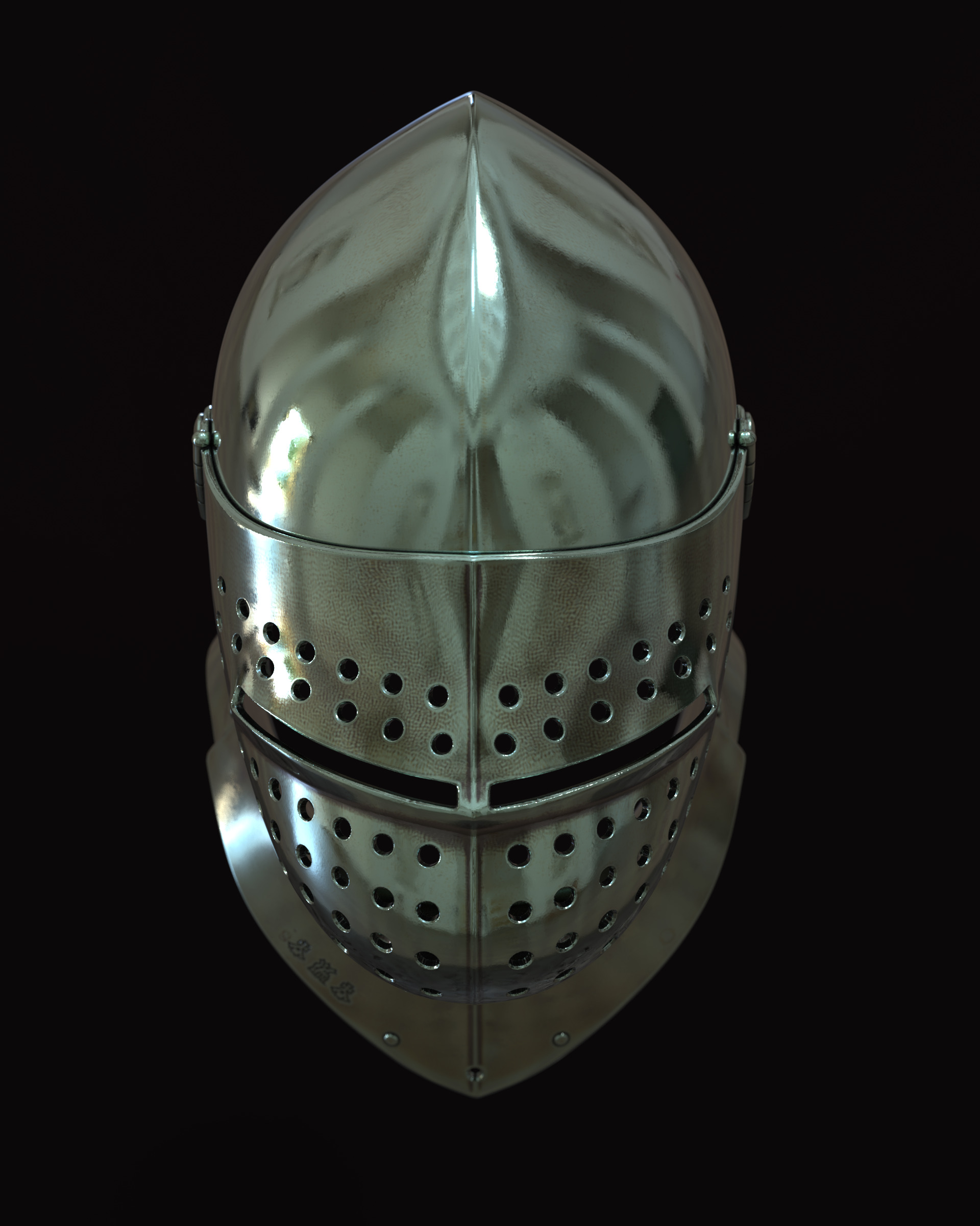 Great Bascinet 3D model_7