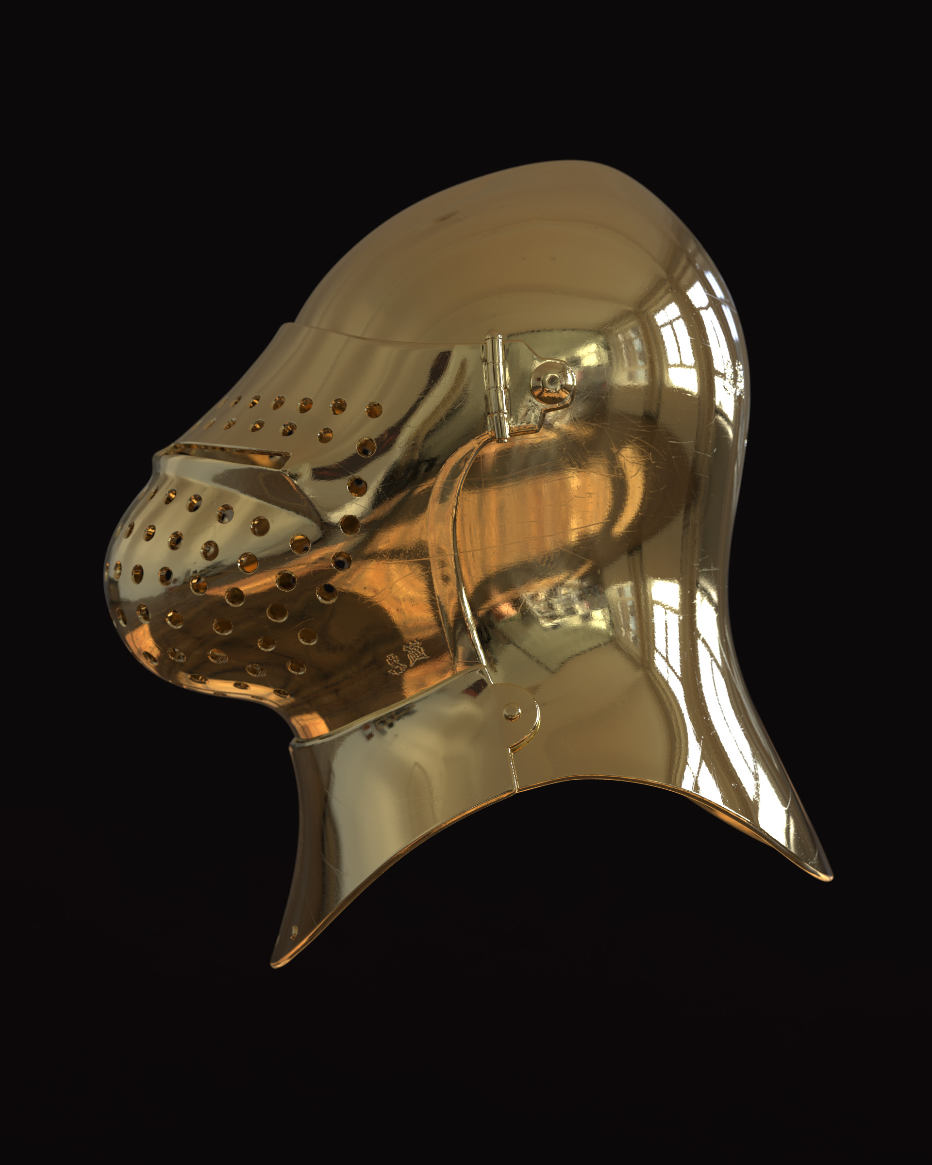 Great Bascinet 3D model_3