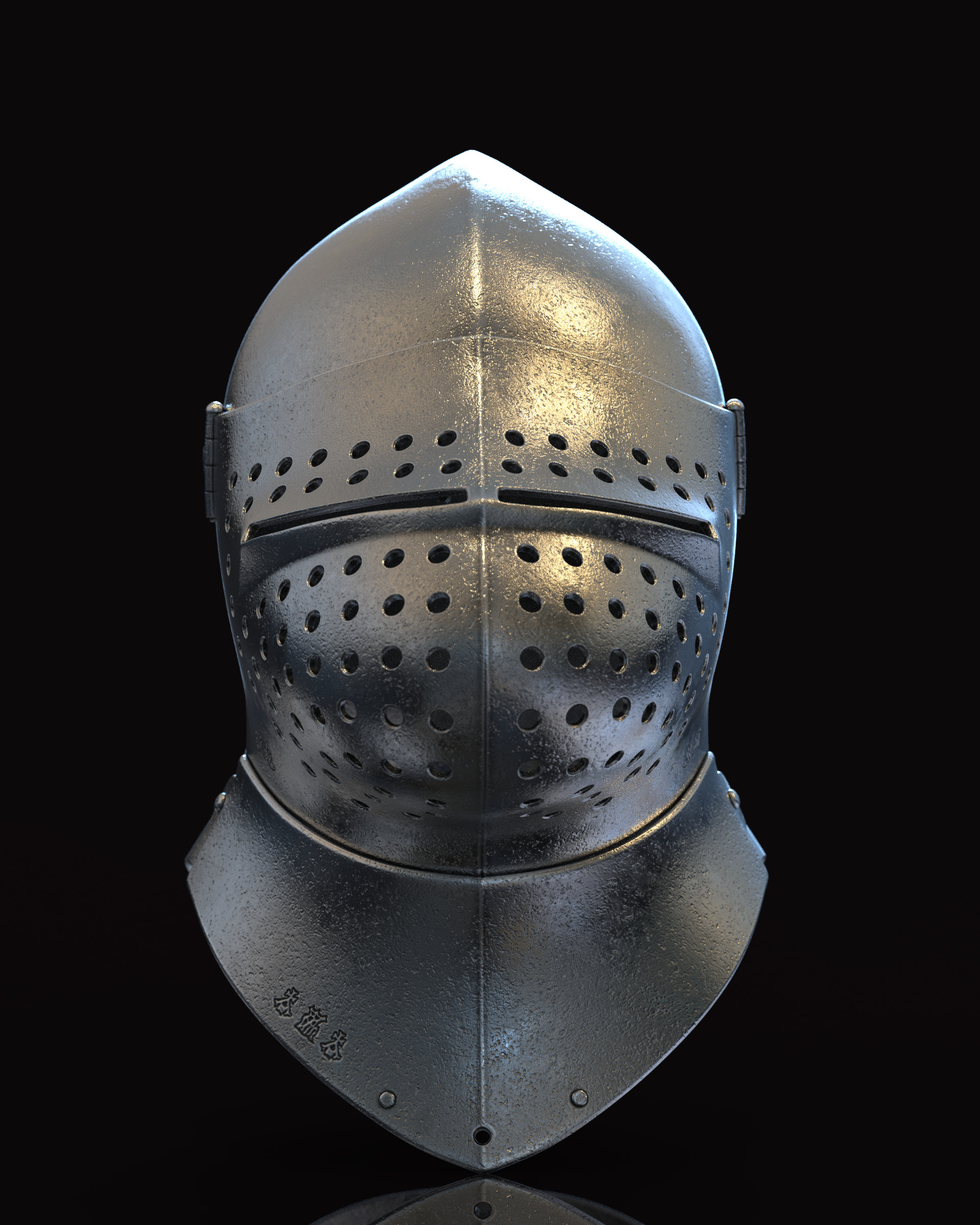 Great Bascinet 3D model_17