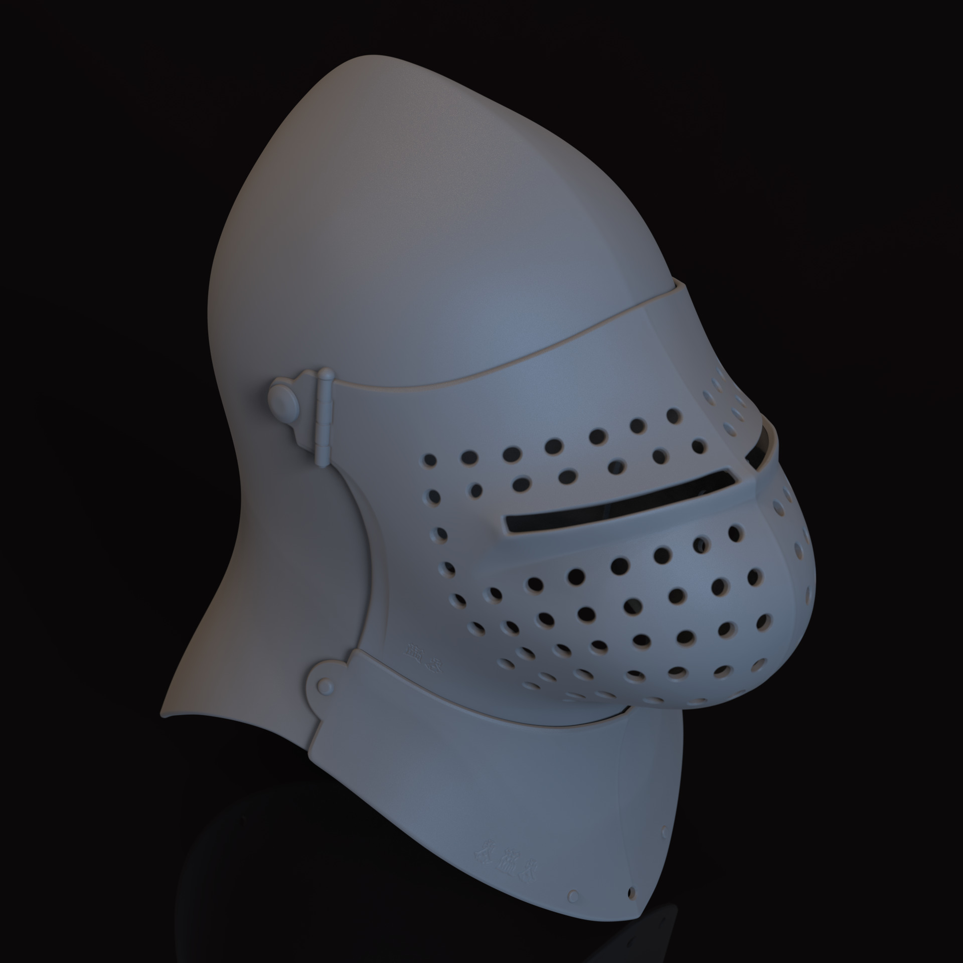 Great Bascinet 3D model_12