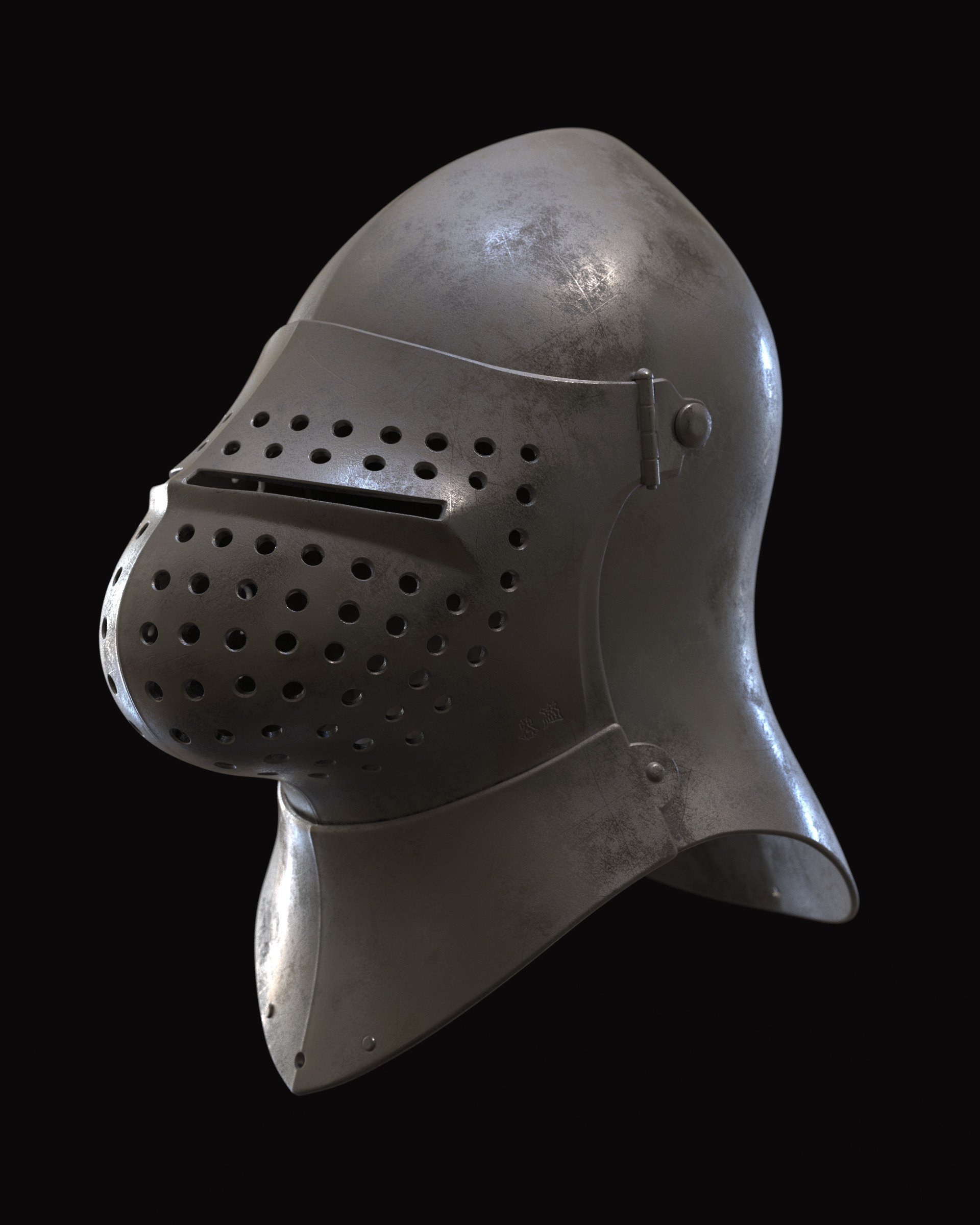 Great Bascinet 3D model_9