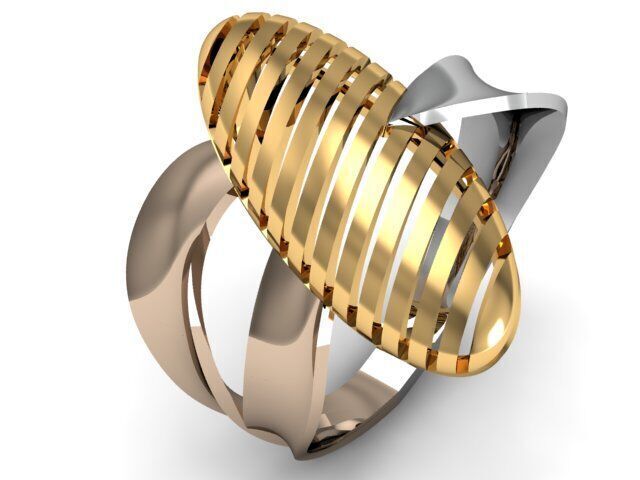 30 Ring NO Stone 3dm 3D print model_12