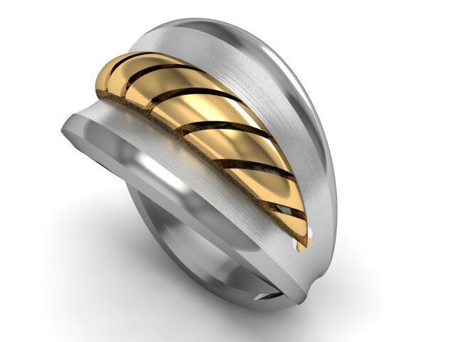 30 Ring NO Stone 3dm 3D print model_23