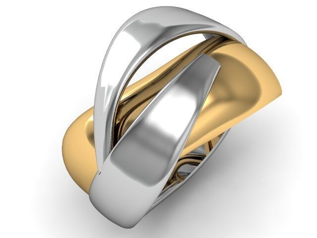 30 Ring NO Stone 3dm 3D print model_6