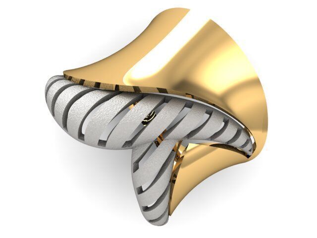 30 Ring NO Stone 3dm 3D print model_15