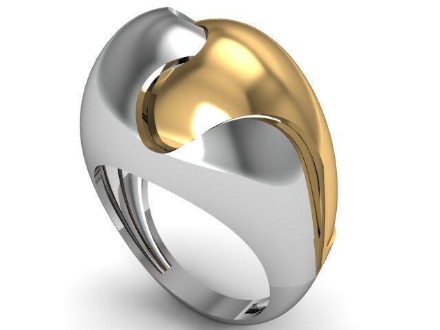 30 Ring NO Stone 3dm 3D print model_7