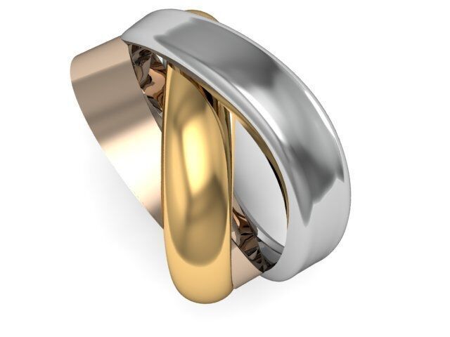 30 Ring NO Stone 3dm 3D print model_2