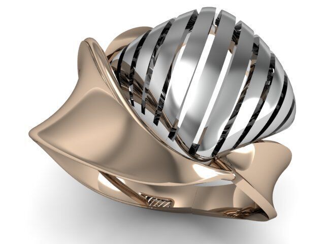 30 Ring NO Stone 3dm 3D print model_11