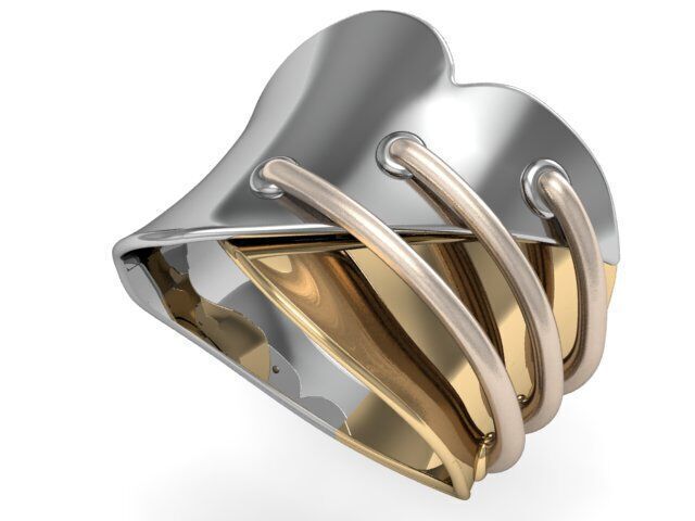 30 Ring NO Stone 3dm 3D print model_28