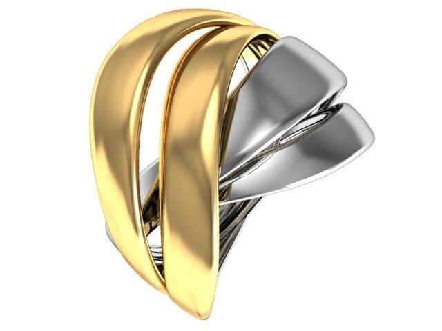 30 Ring NO Stone 3dm 3D print model_4