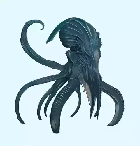 Deep Void Leviathan 3D print model