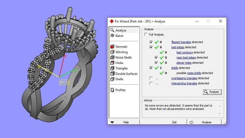 Engagement Ring 3D print model_12
