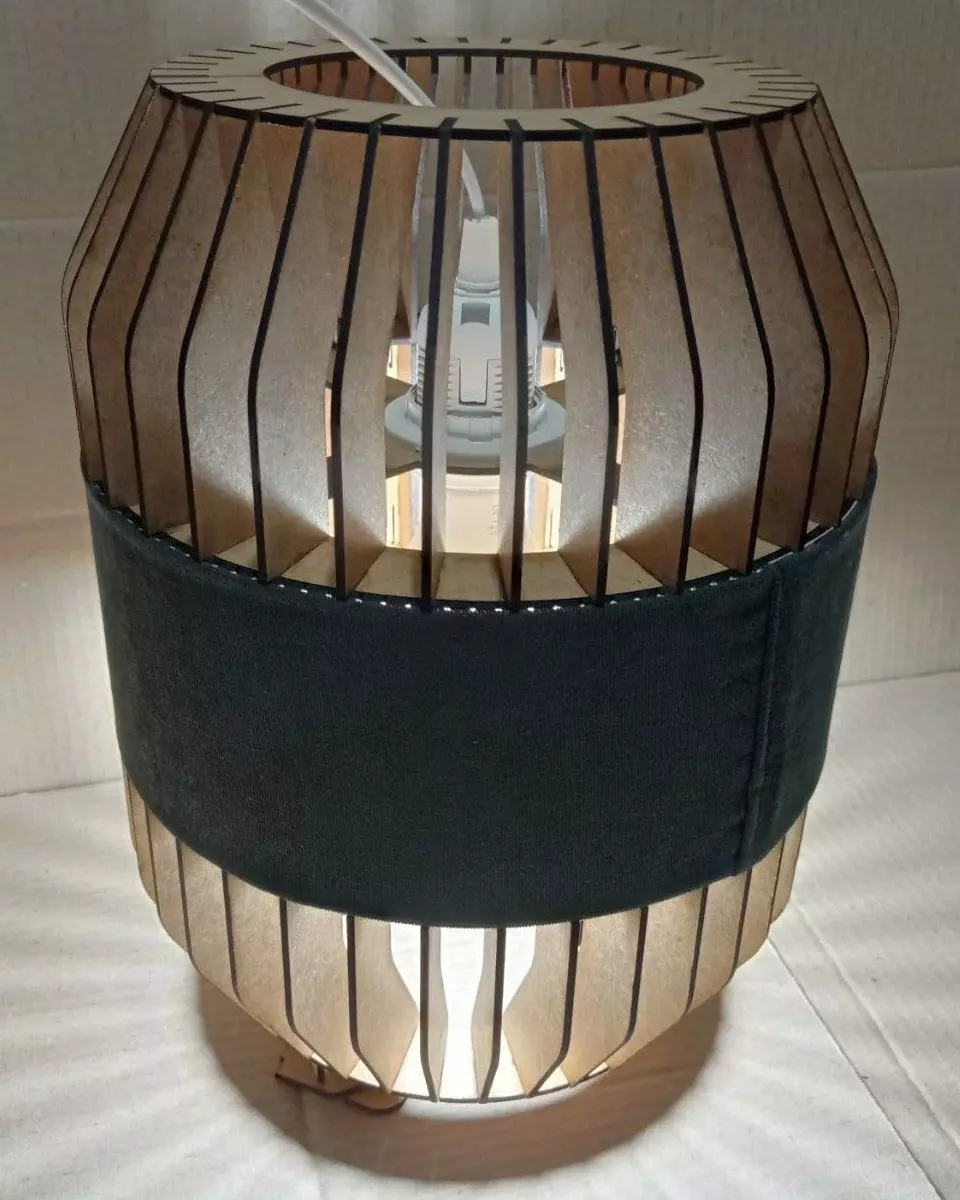 CEILING LIGHT LAMP 3D PRINT AND LASER CUT 3D print model