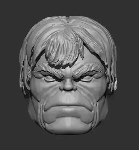MAXIMUM series Marvel Legends Hulk custom head