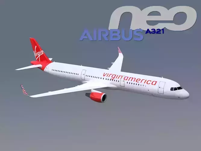Airbus A321neo Virgin