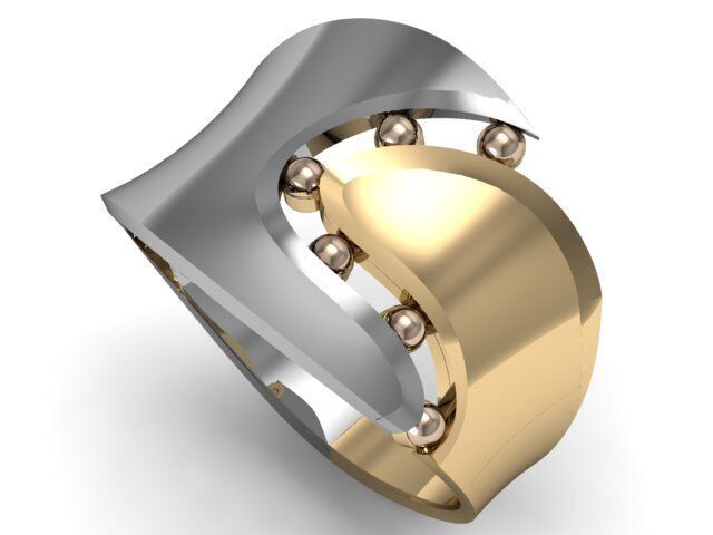 30 Ring NO Stone 3dm 3D print model_11