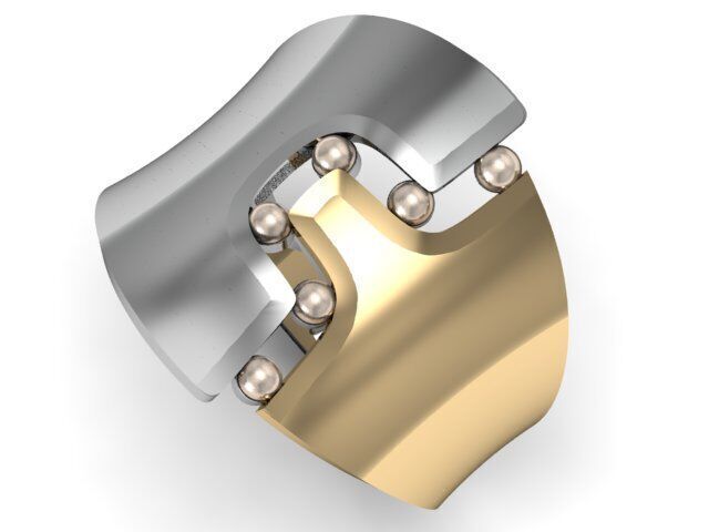 30 Ring NO Stone 3dm 3D print model_1