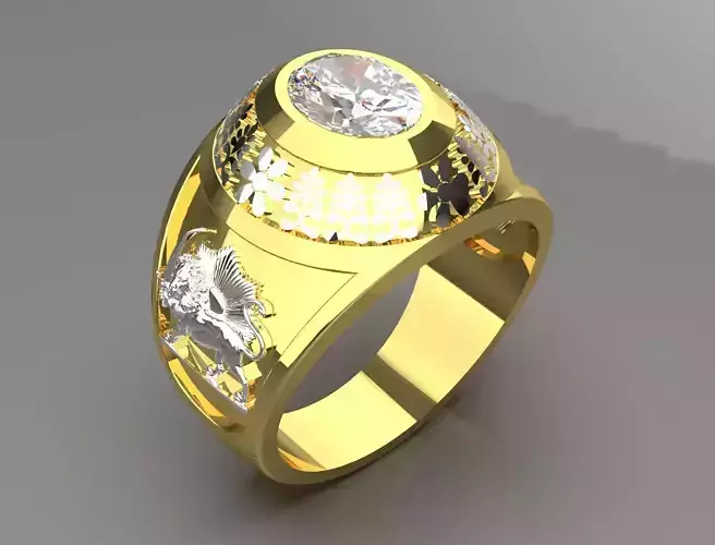 farvahar shir khorshid ring mr0148