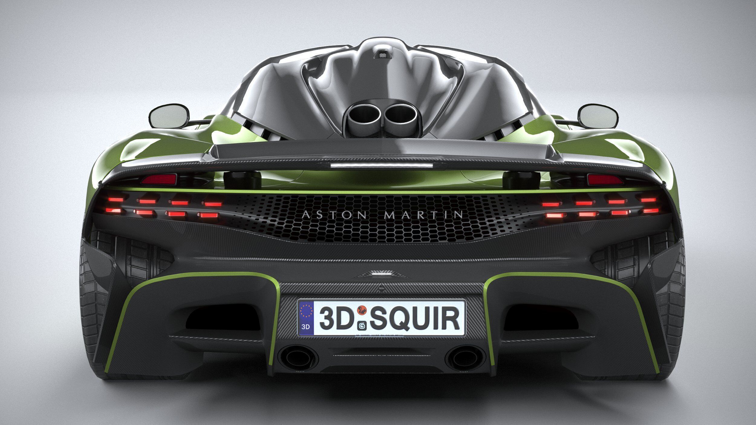 Aston Martin Valhalla 2026 LowPoly 3D model_4