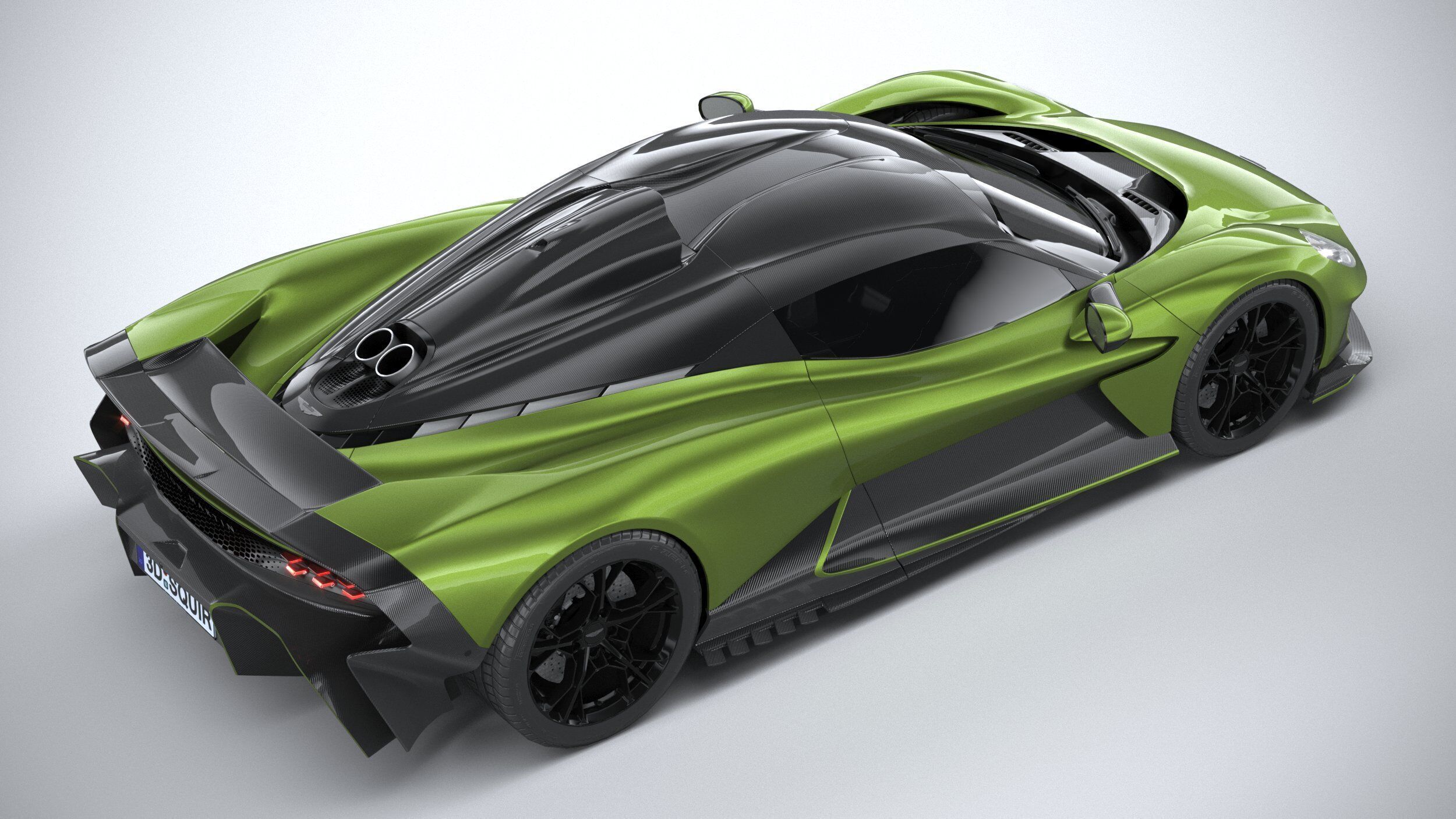 Aston Martin Valhalla 2026 LowPoly 3D model_10