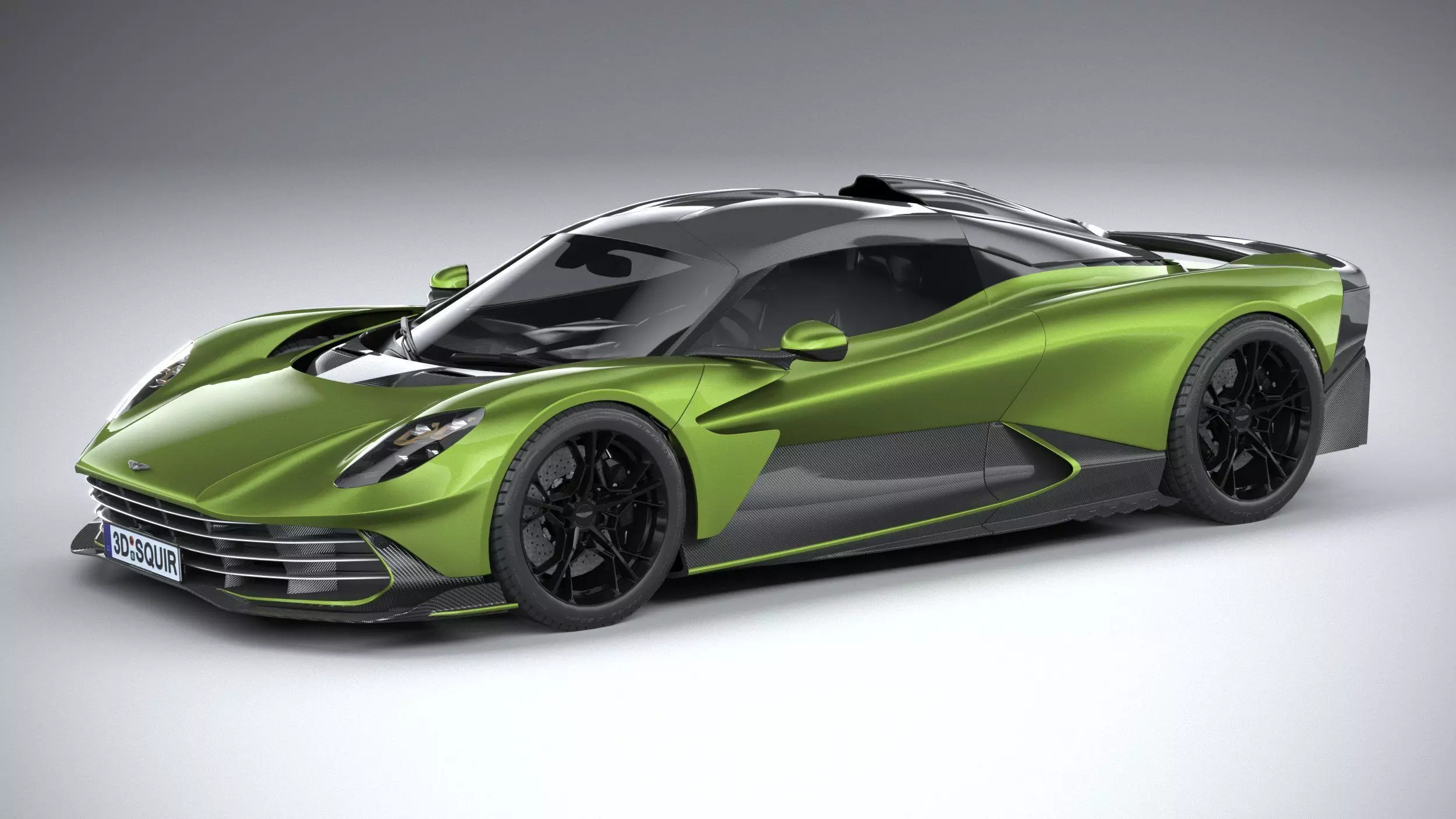 Aston Martin Valhalla 2026 LowPoly 3D model_0