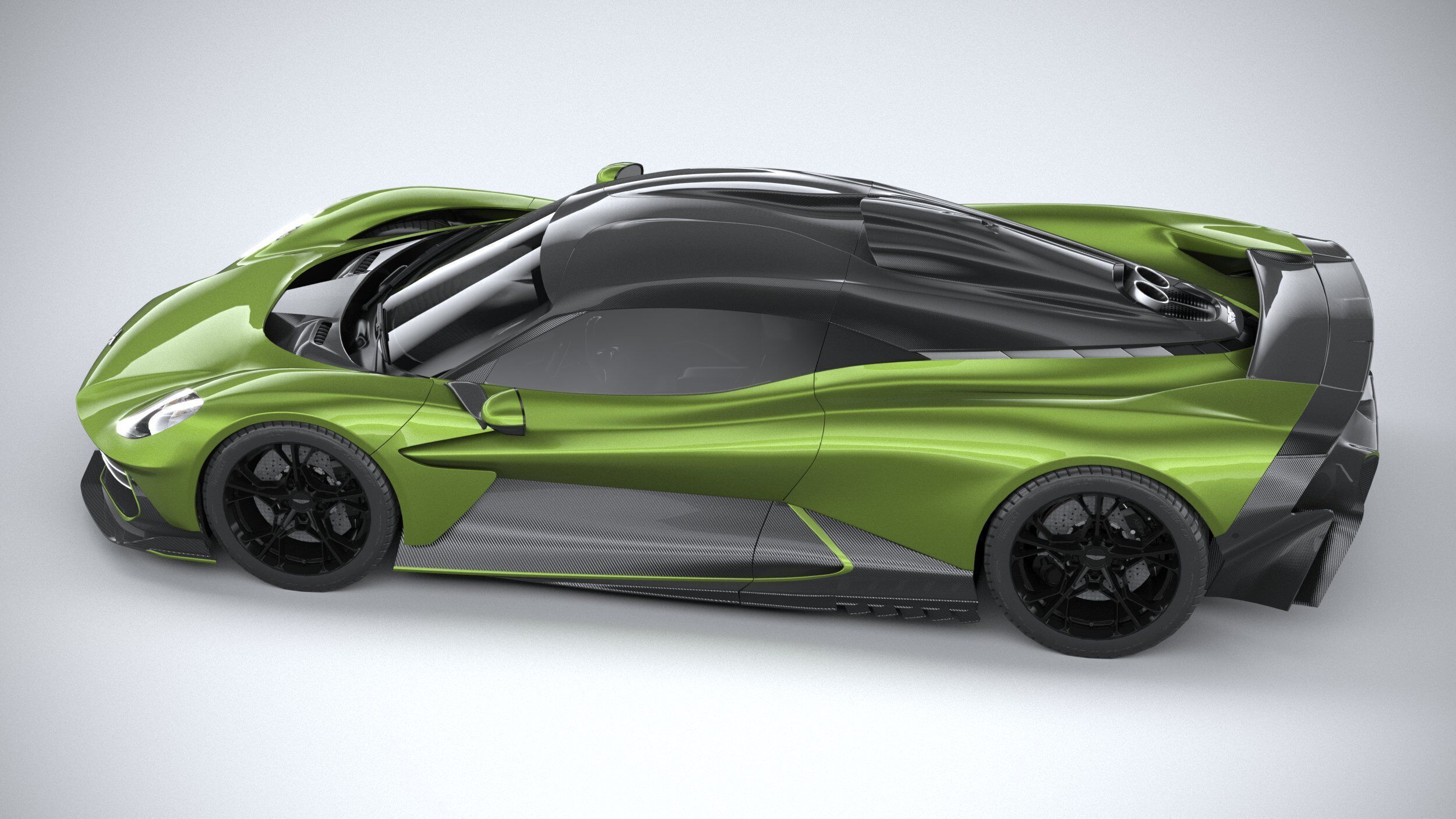 Aston Martin Valhalla 2026 LowPoly 3D model_9