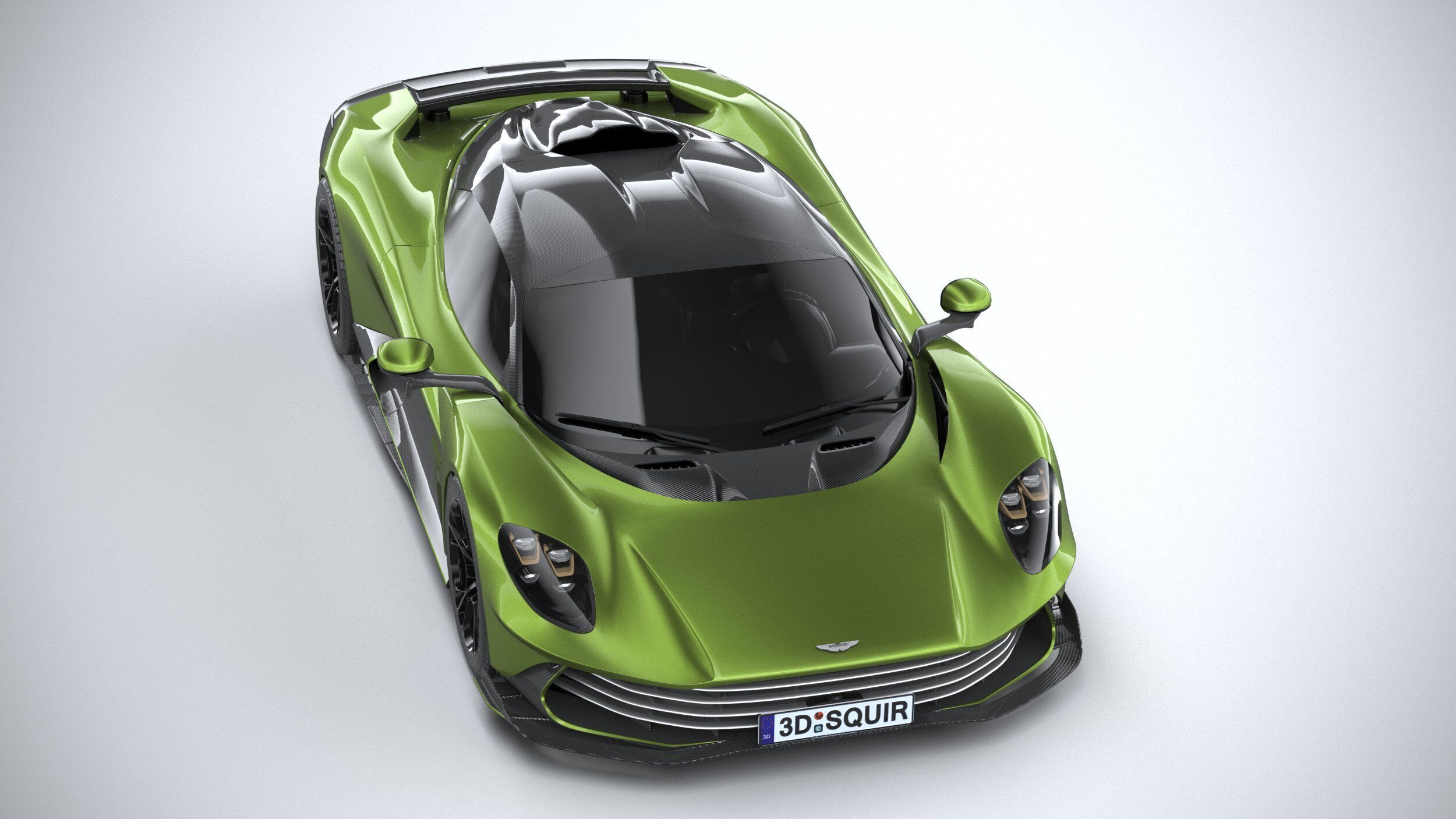 Aston Martin Valhalla 2026 LowPoly 3D model_12