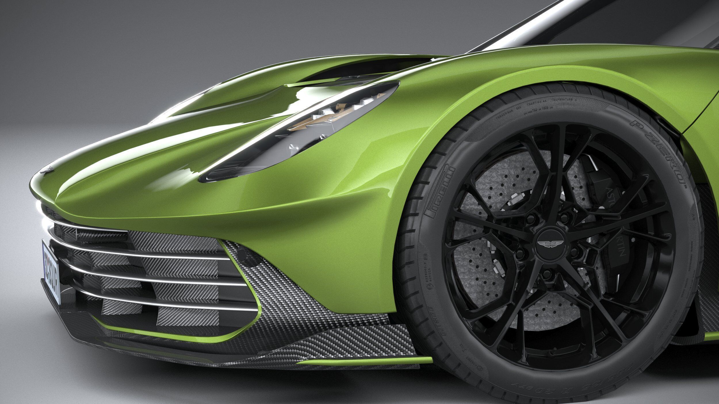 Aston Martin Valhalla 2026 LowPoly 3D model_3