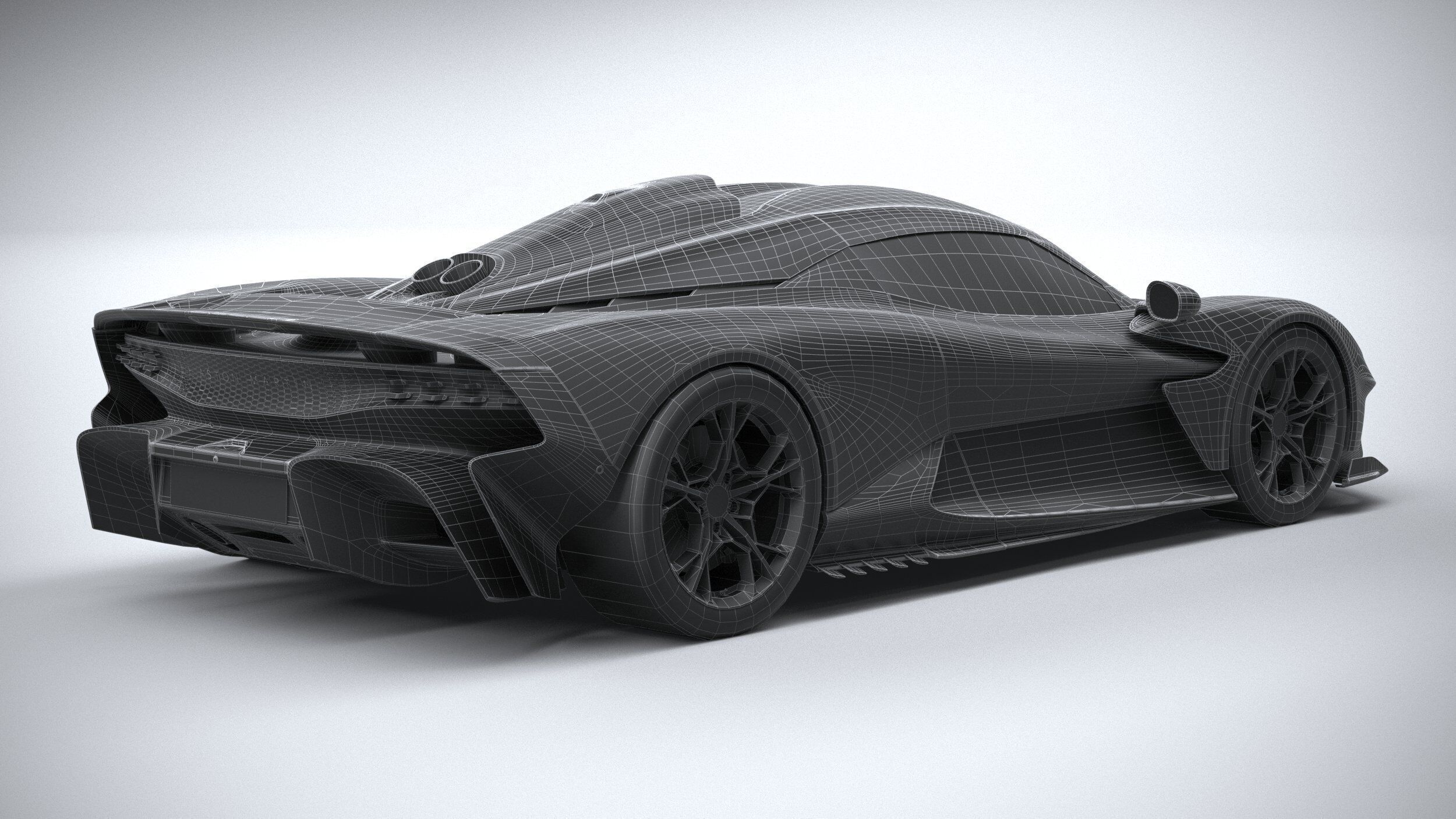 Aston Martin Valhalla 2026 LowPoly 3D model_32