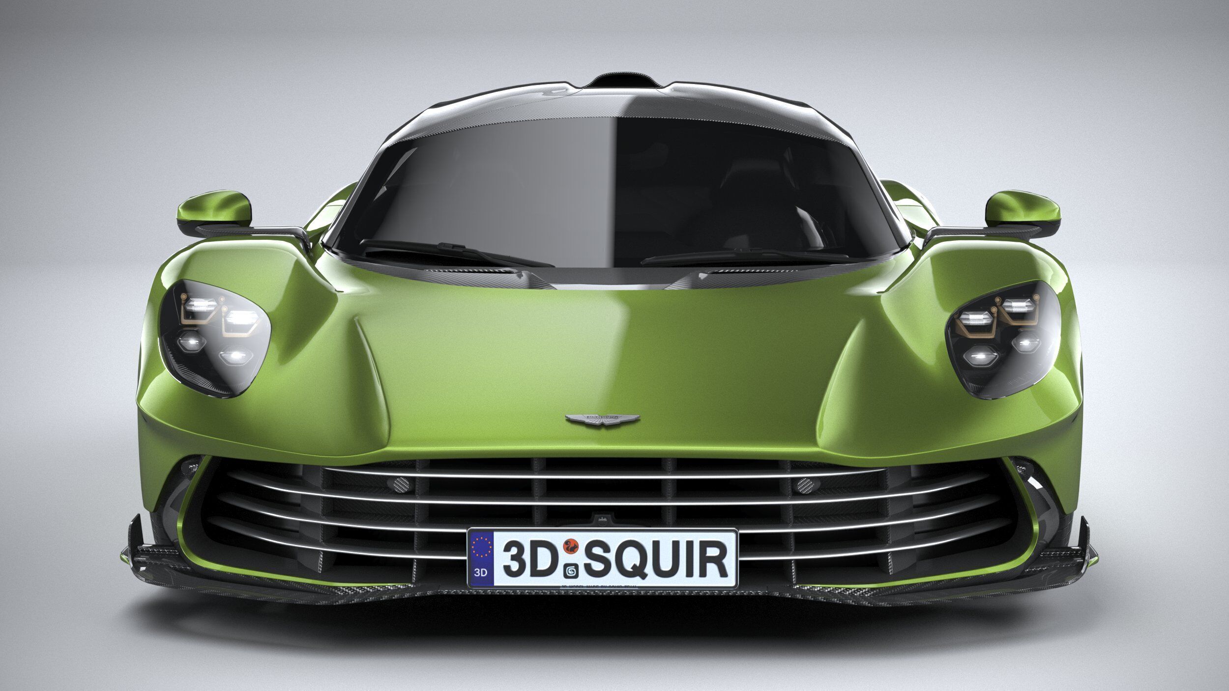 Aston Martin Valhalla 2026 LowPoly 3D model_13