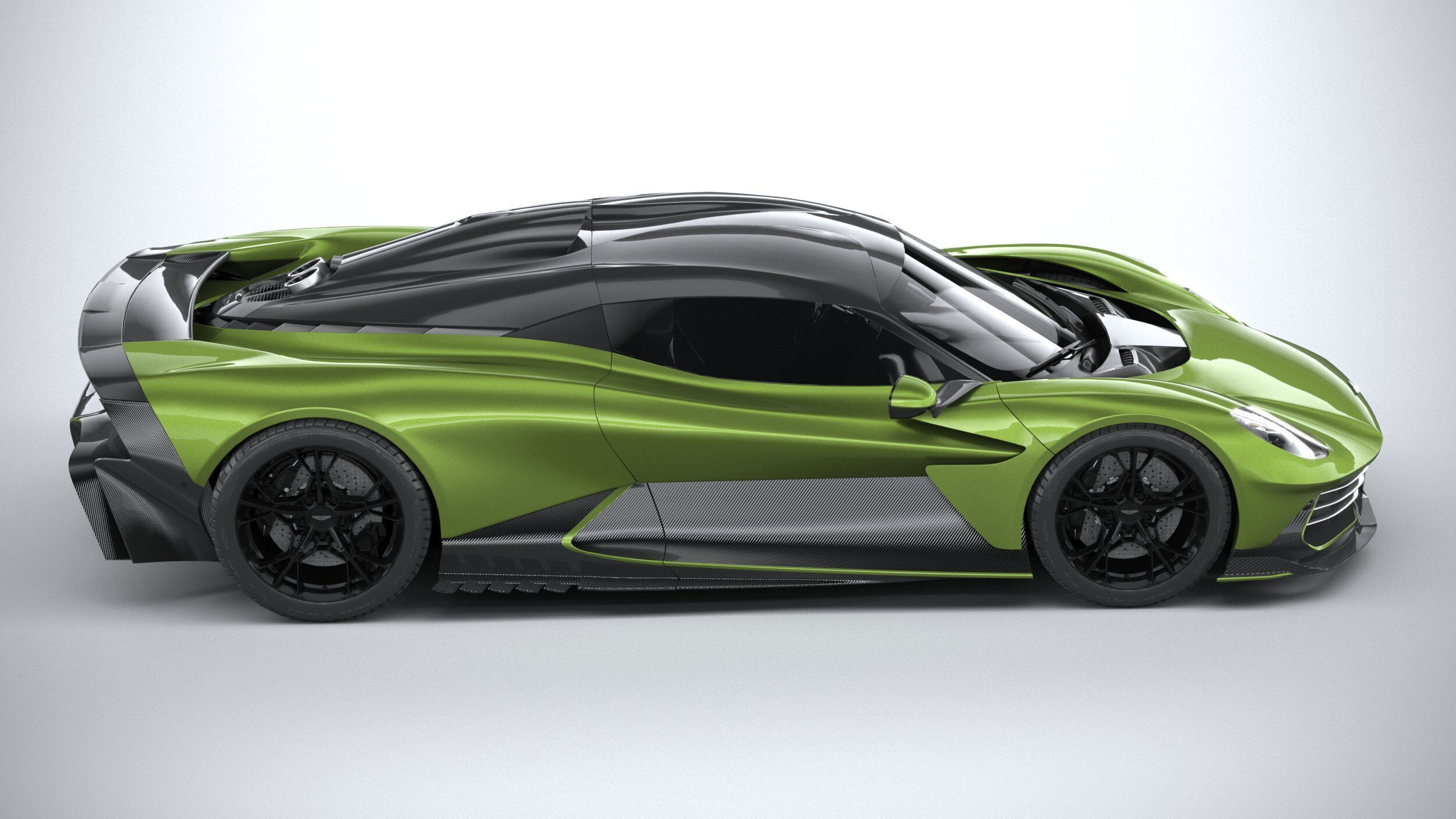 Aston Martin Valhalla 2026 LowPoly 3D model_11