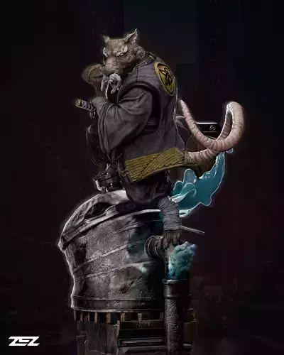 Master Splinter TMNT - STL