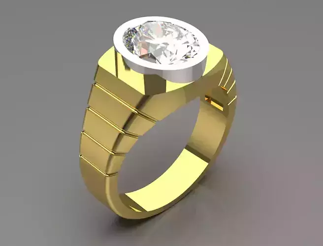 diamond gold ring mr0149