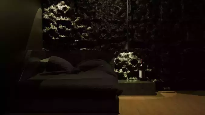 Dark Bedroom 