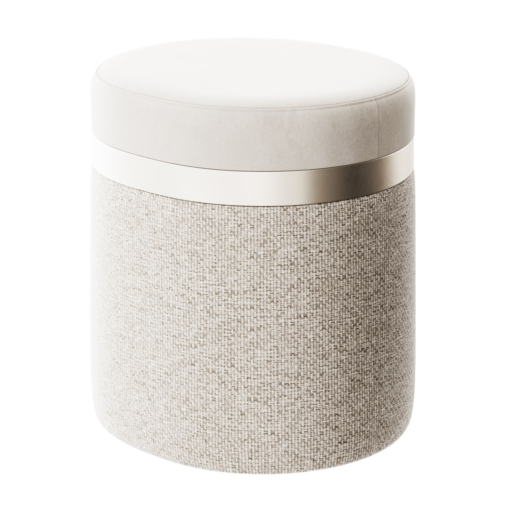 Nobu Pouf By Alf DaFre 3D model_1