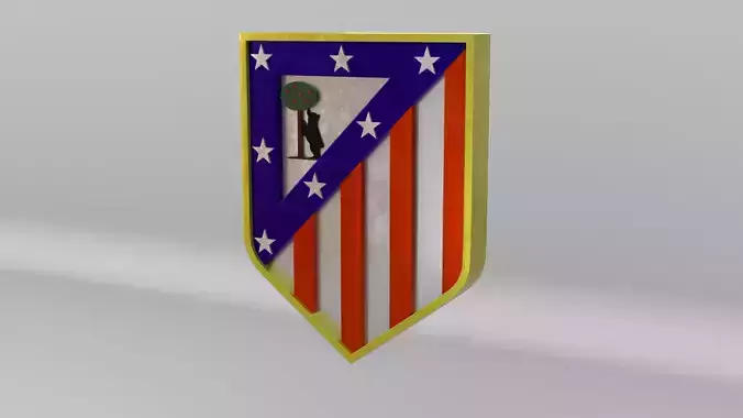 Club Atletico de Madrid Team Logo