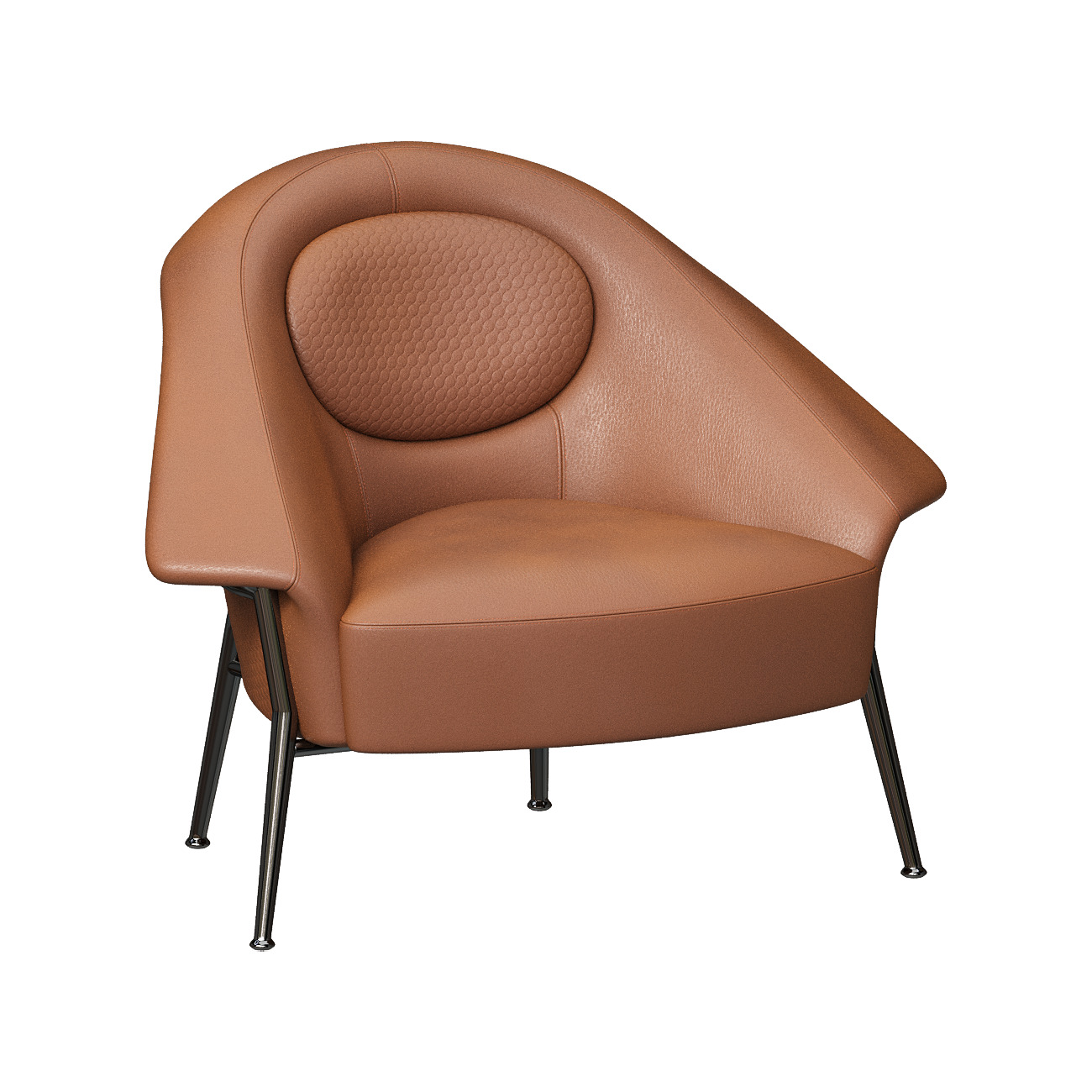 Armchair Holly By Volpi Arreda  3D model_1