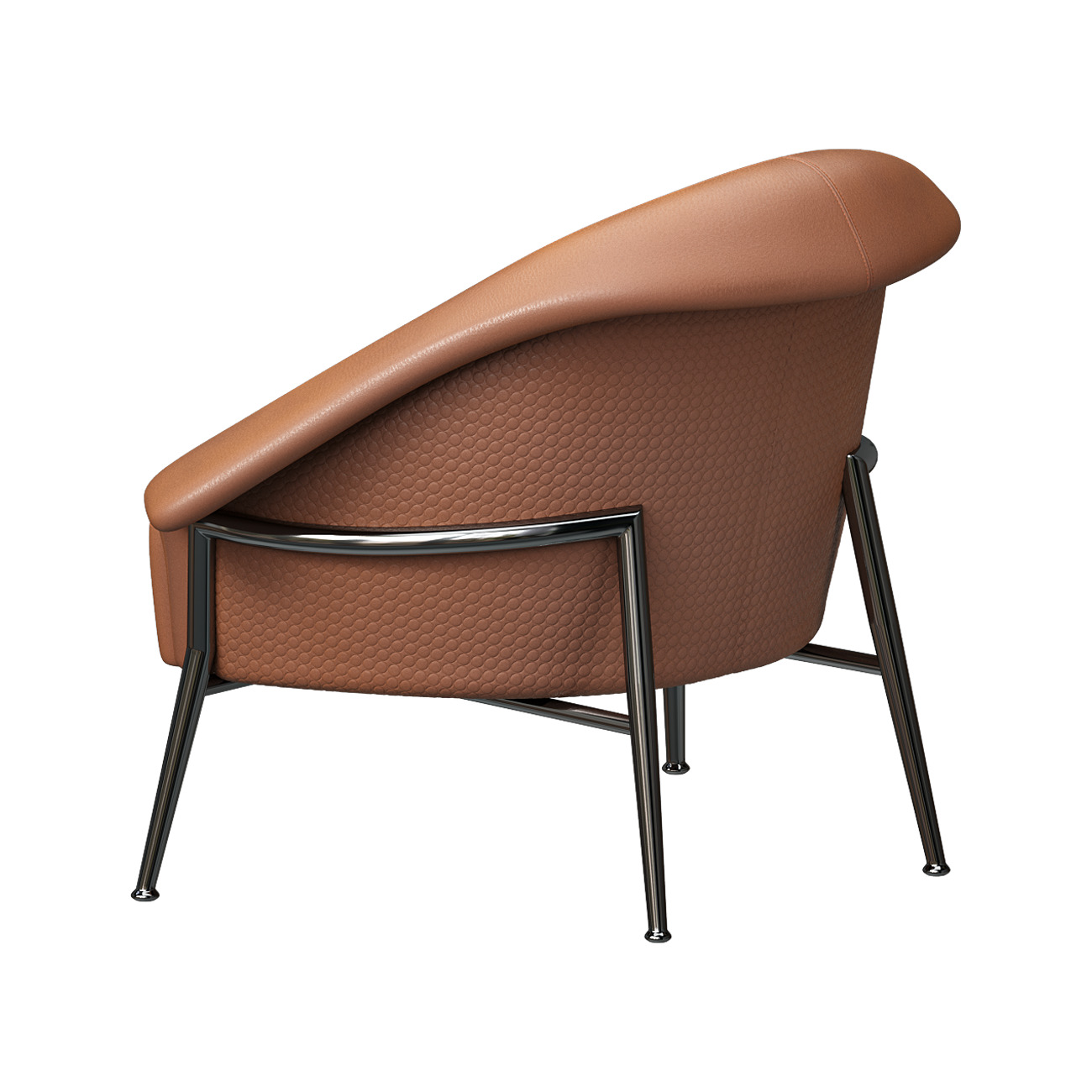 Armchair Holly By Volpi Arreda  3D model_3