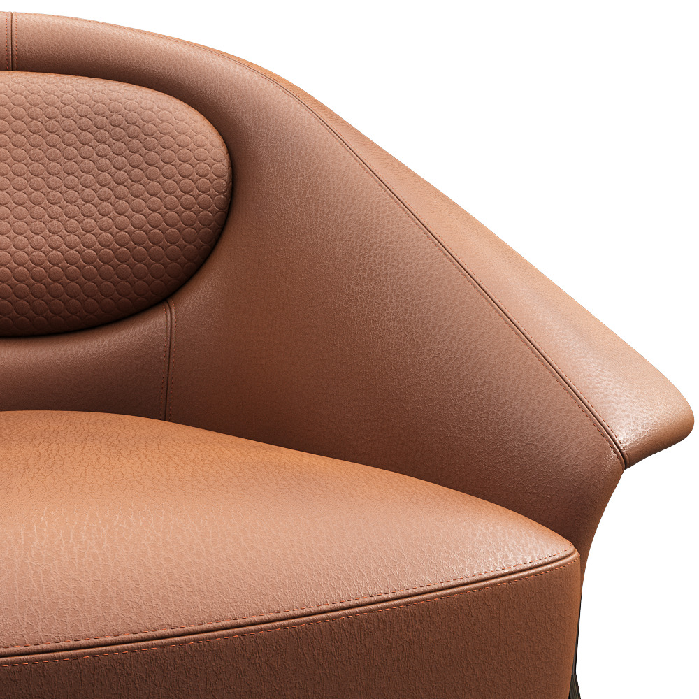 Armchair Holly By Volpi Arreda  3D model_2